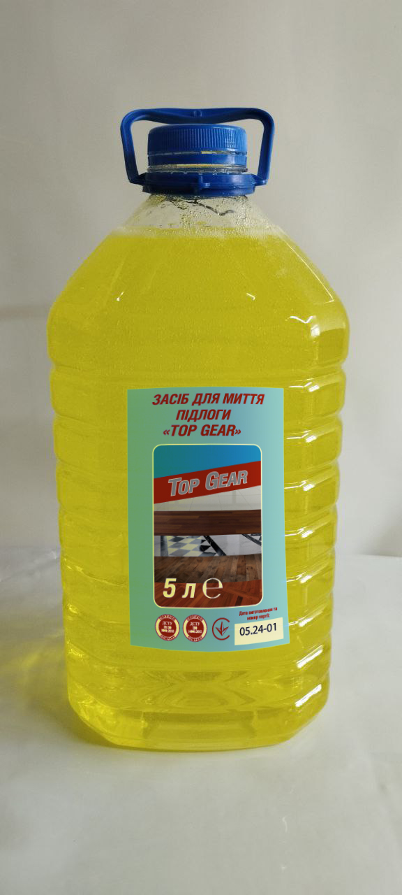 Засіб для миття підлоги «Top Gear» (для дерев'яних поверхонь, 5 л)